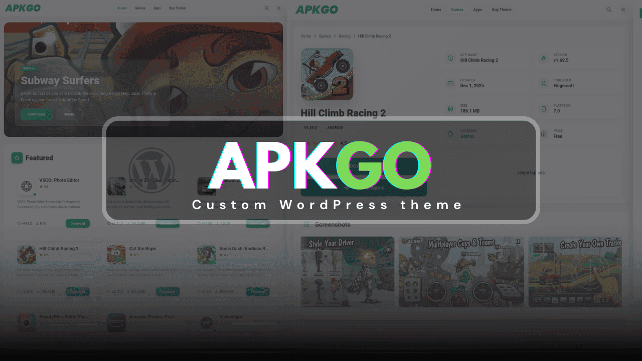 APKGO WordPress Theme