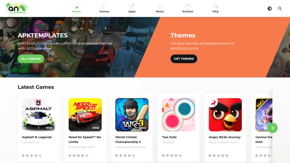 Theme preview right