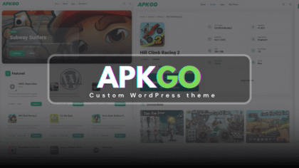 apkgo wordpress theme for apk site
